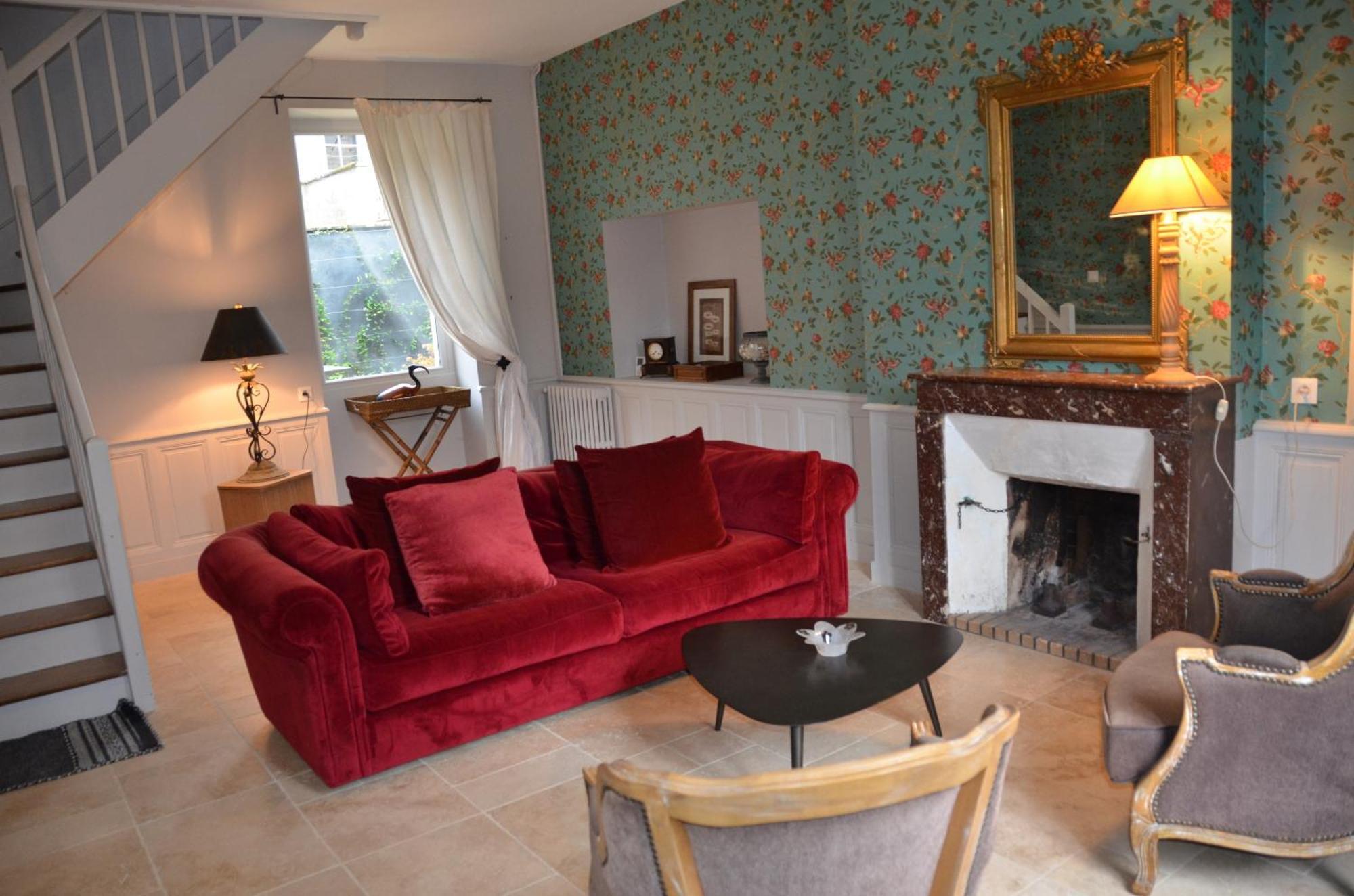 La Penesais Villa Beaumont-en-Véron Стая снимка